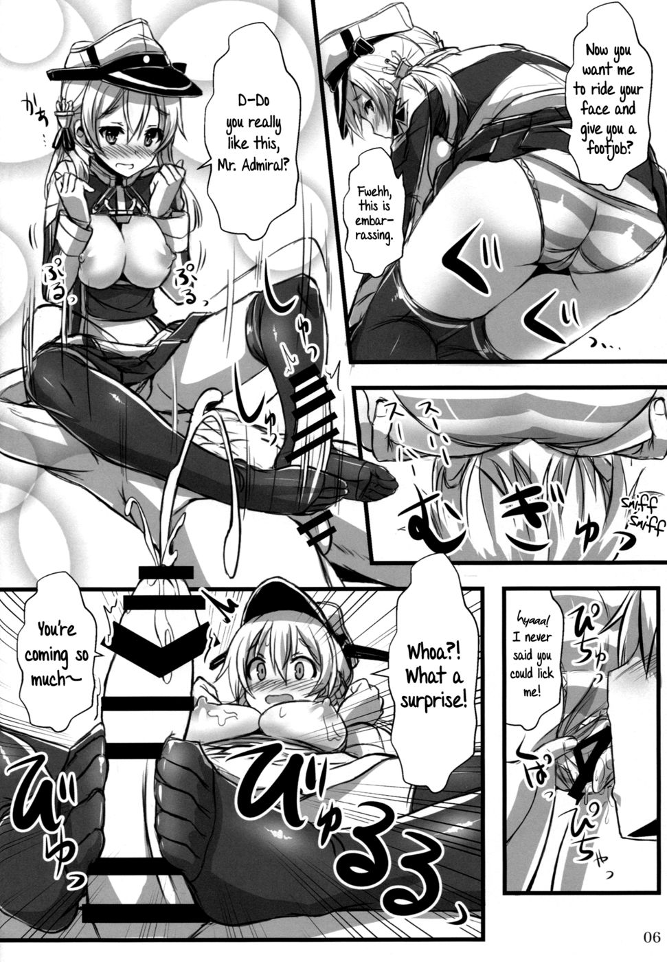 Hentai Manga Comic-KanMusu x KneeSo-Read-5